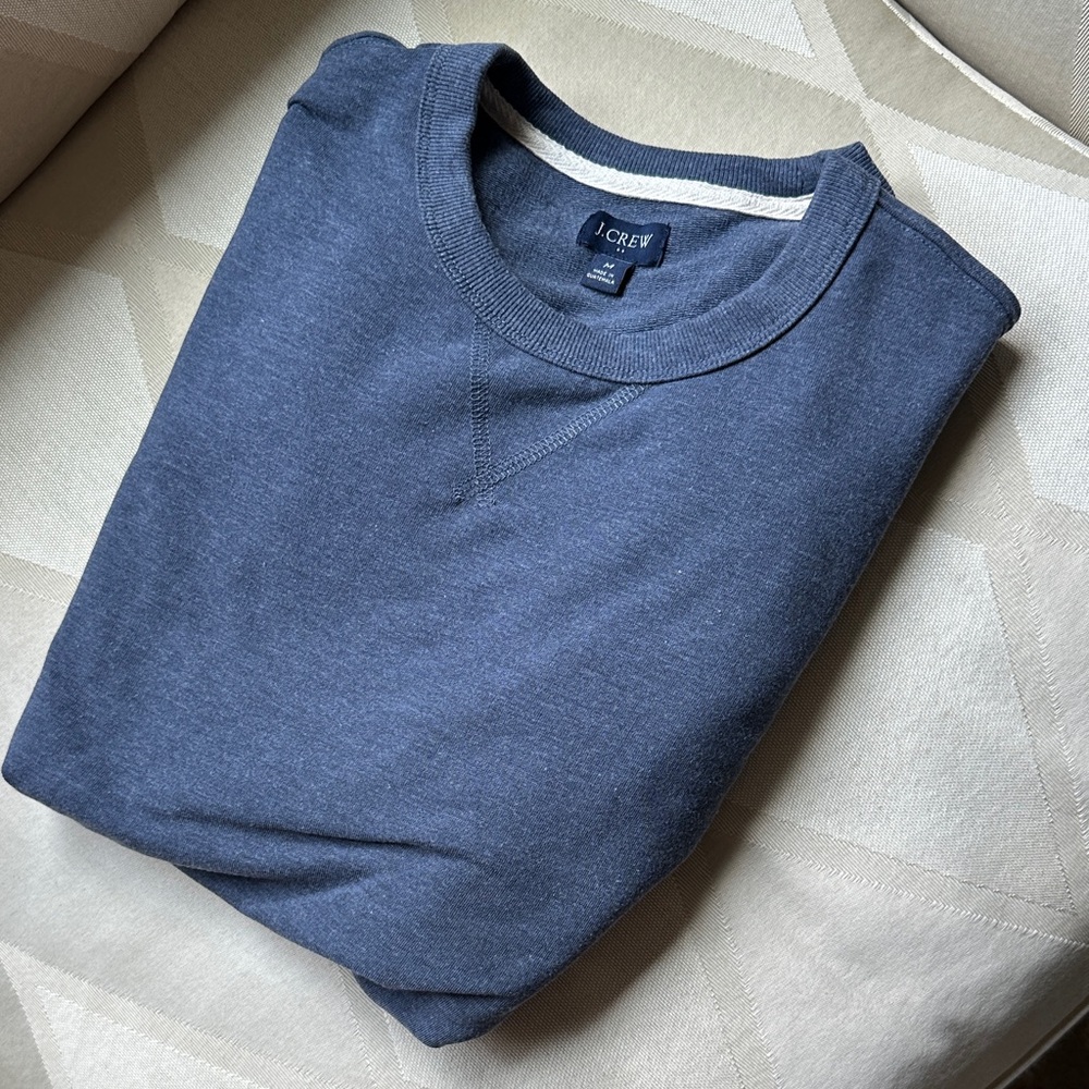 J. Crew Classic Navy Sweatshirt